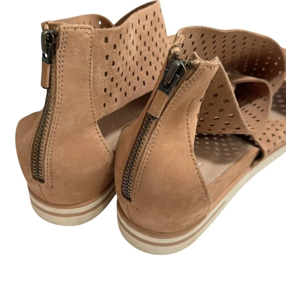 Eileen Fisher Womens Sport P Perforated Nubuck Sandals size 11 Lk Nw!! $235‎